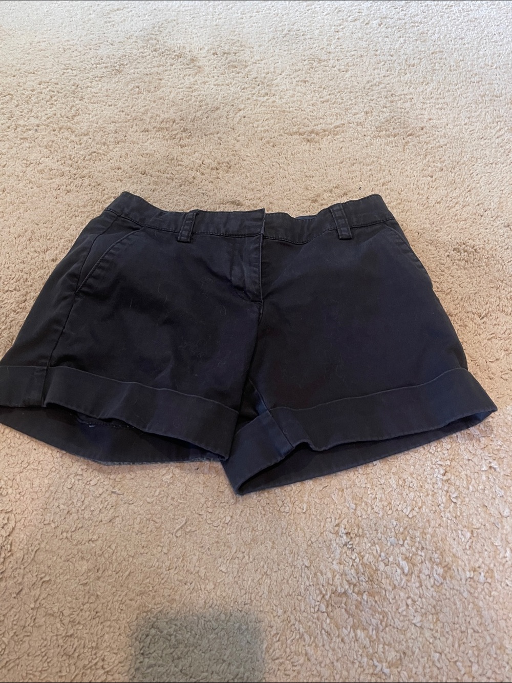 Old Navy Black Rolled-Hem Women's Shorts
